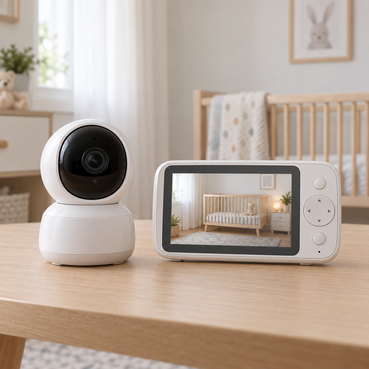 Babá Eletrônica Câmera com Tela 3.2", Visão Noturna 10m (mais vendida)